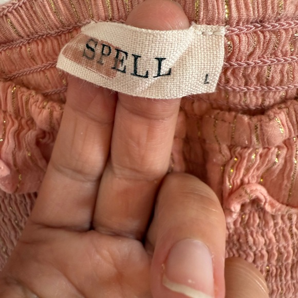 Spell Clementine Mermaid Maxi Dress Sz Large - Picture 8 of 16